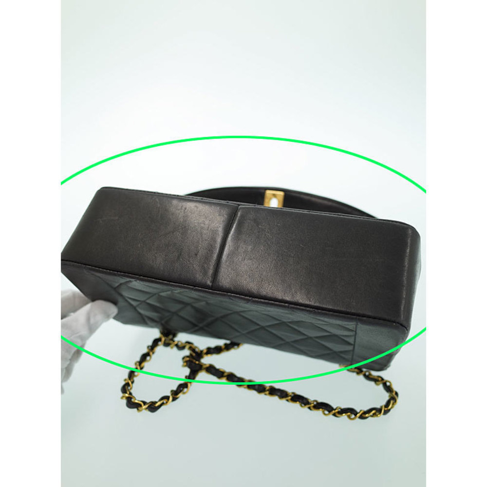 Chanel Lambskin Diana Chain Shoulder Bag Black - Picture 6 of 9